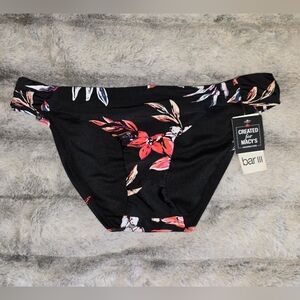 NWT Bar III Floral Tropical Escape Bikini Bottom‎ Size S